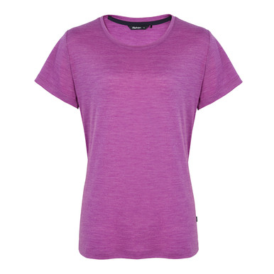 Women's Merino Cool Short Sleeve T Allium Purple Marl