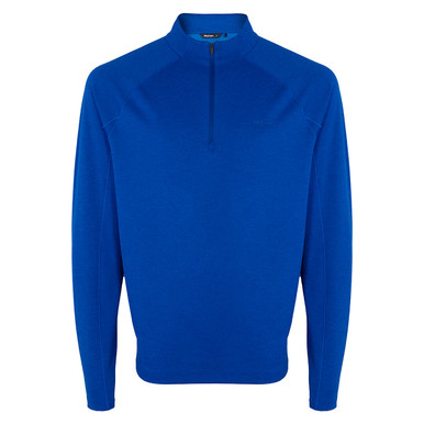 Men's Dale Zip Neck Top Ridge Blue Marl