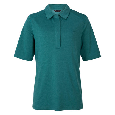 Women's Dale Short Sleeve Polo Pacific Green Marl