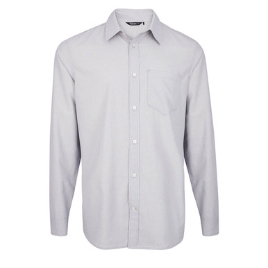 Men's Finchley Long Sleeve Shirt Haze Grey Oxford