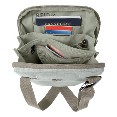 Eagle Creek Stash RFID Cross Body Bag II Storm Grey