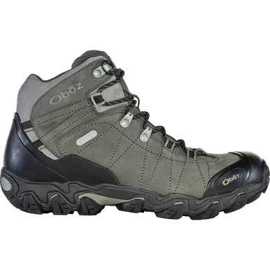 Men's Oboz Bridger Mid B Dry Boots Charcoal
