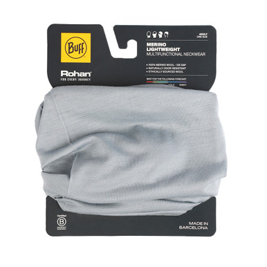 Rohan Buff Merino Light Necktube Grey Rock