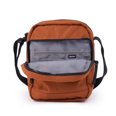 RFID Protected Crossbody Bag Copper Orange