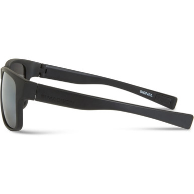 Madison Signal Sunglasses - 3 Lens Pack Matt Black/Silver Mirror Lens