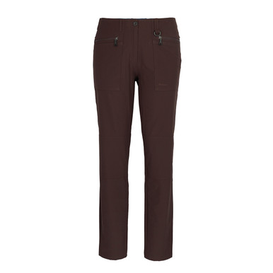 Women's Stretch Bags Trousers Darkest Plum