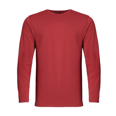 Men's Global Long Sleeve T Garnet Red hover
