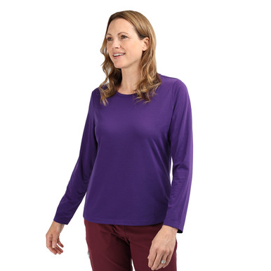 Women's Global Long Sleeve T Aurora Purple
