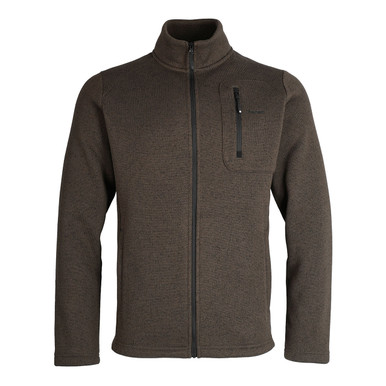 Men's Kiruna Fleece Jacket Dark Olive Brown Marl hover