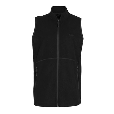 Women's Microgrid Fleece Gilet Black