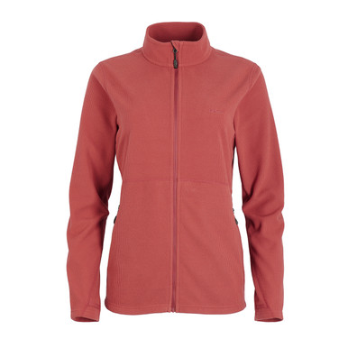 Women's Microgrid Fleece Jacket Arizona Red hover