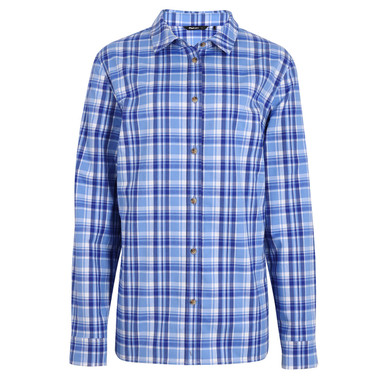 Women's Sandford Long Sleeve Shirt Lilac/Blue Check hover