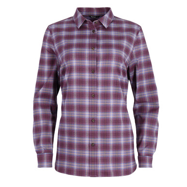Women's Cove Long Sleeve Shirt Purple/Lilac Check hover