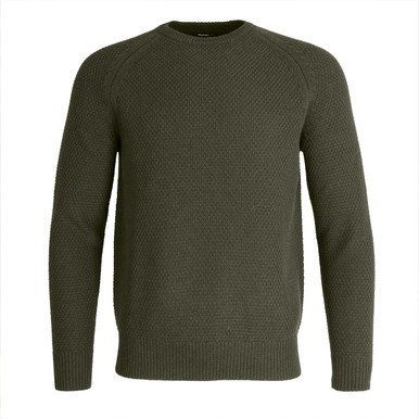 Men's Elgin Crew Neck Jumper Tundra Brown hover
