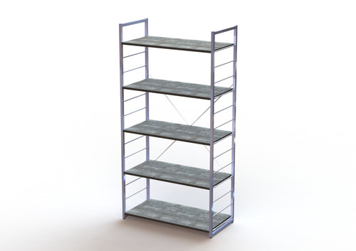 Unique - Booked 64" x 33" Bookcase