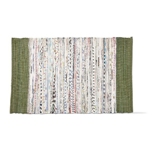 Tag - Chindi Rug - Green Multi