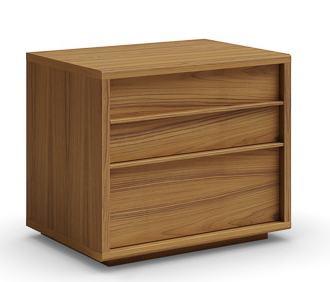 Mobican - Urbana Nightstand, 2 Drawers (Wide)