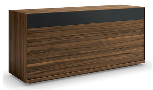Mimosa Night Table 2 Drawers With 1 Glass Drawer Front