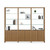 BDI - Linea 5802A Double Shelf Extension