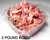 raw pork blend ground with raw beef blend for feeding animals raw pet food