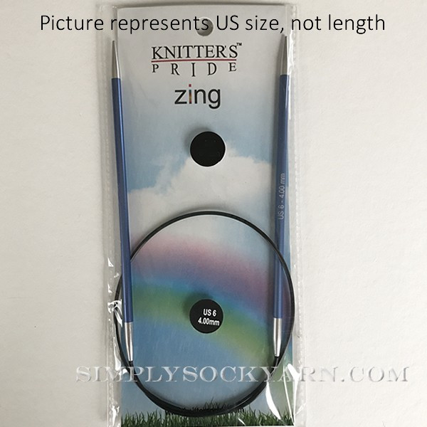 KP Zing 40" Circ US 6 -