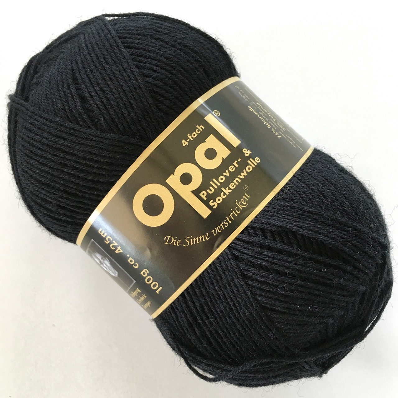 Opal Uni Solid 2619 Black -