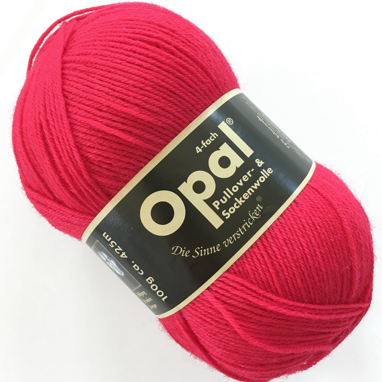 Opal Uni Solid 5180 Red -