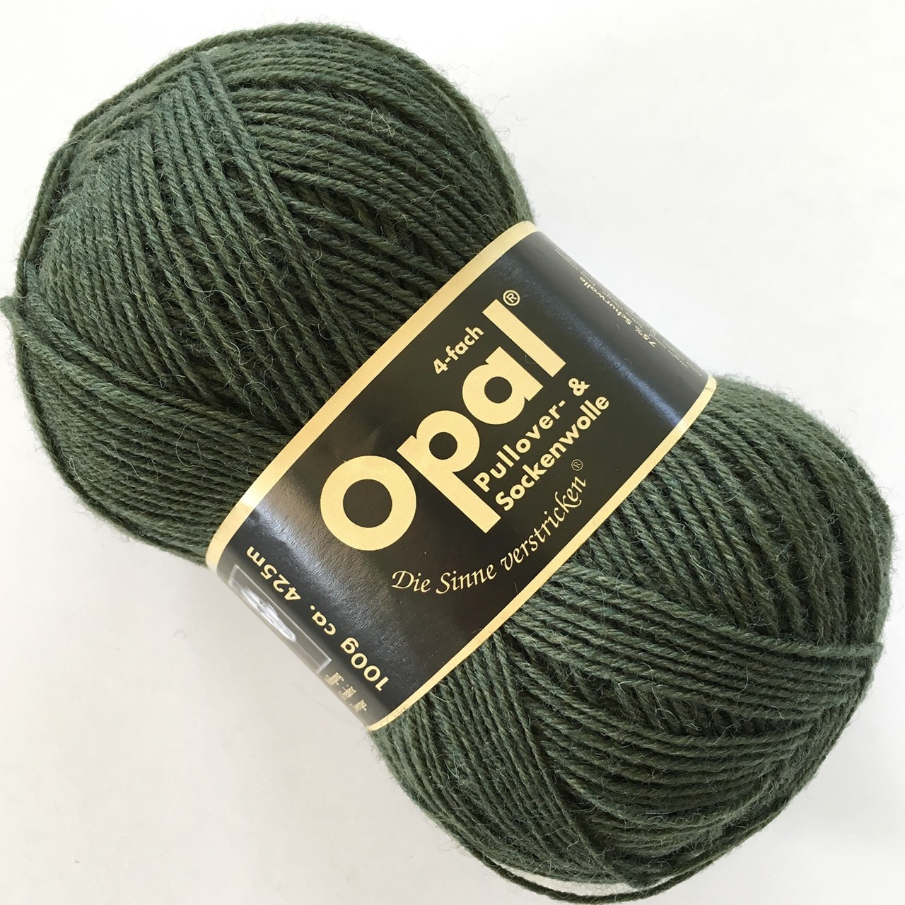 Opal Uni Solid 5184 Olive -