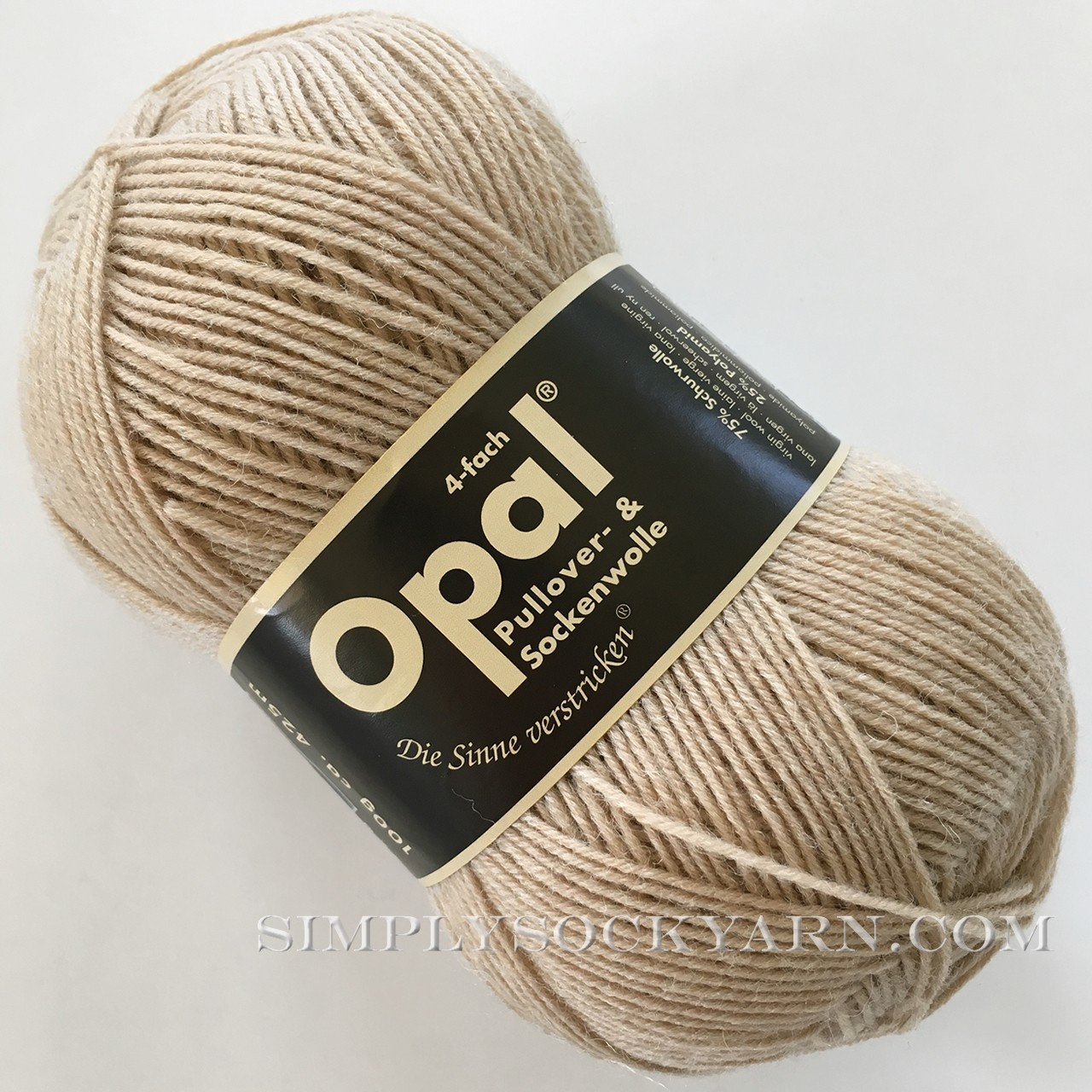 Opal Uni Solid 5189 Camel -