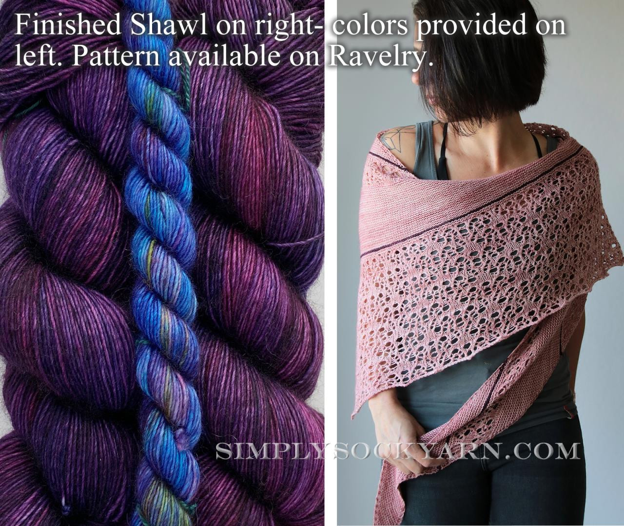 MT Together Apart Shawl Set Fla -