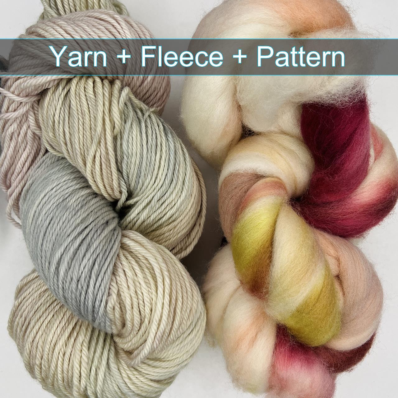 FA Thrum Mitten Kit Ivory Simply Socks Yarn Company