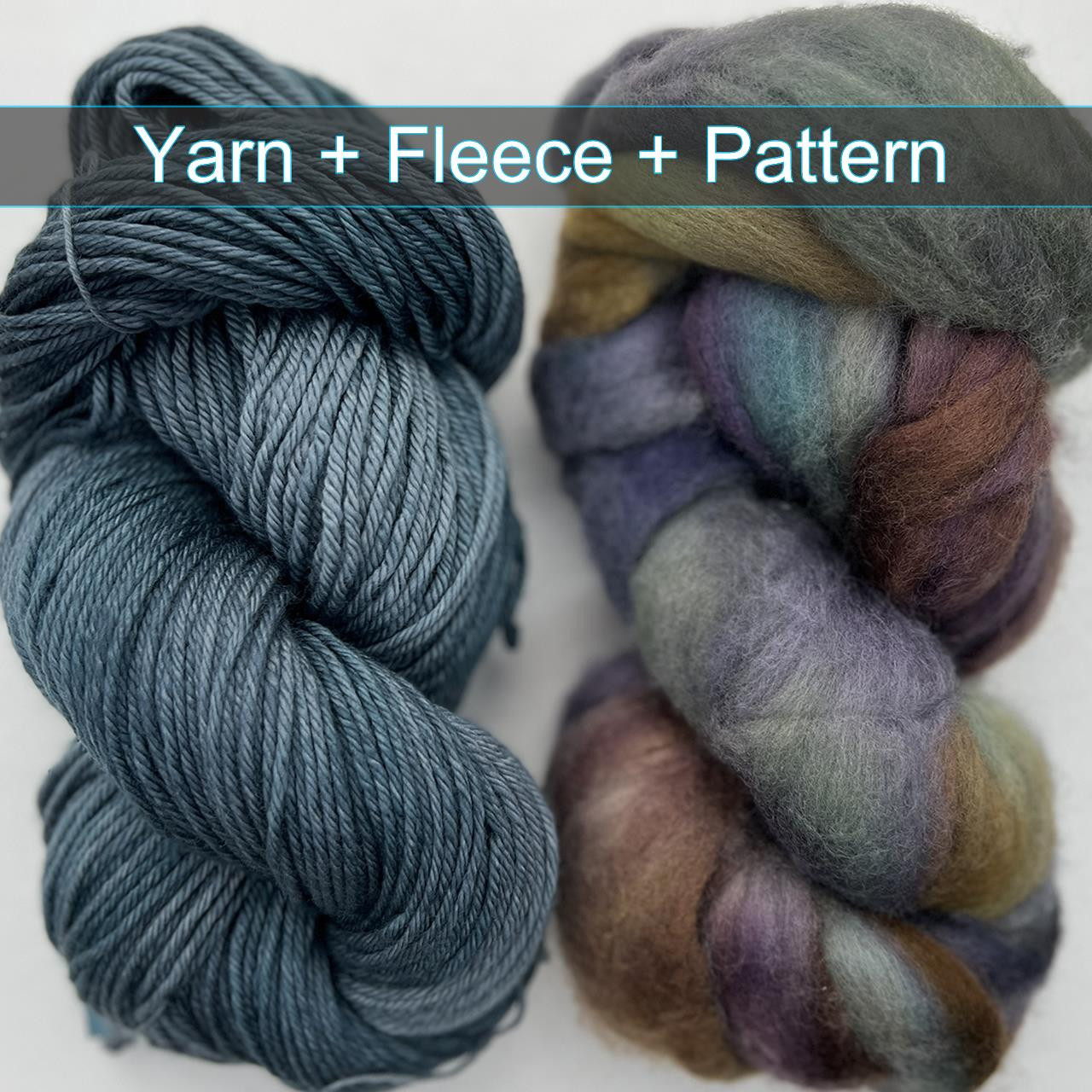 FA Thrum Mitten Kit Slate Simply Socks Yarn Company