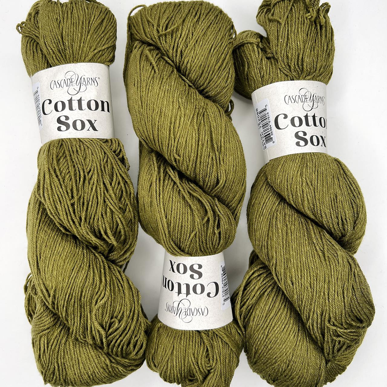 CY Cotton Sox 15 Moss - Simply Socks Yarn Company