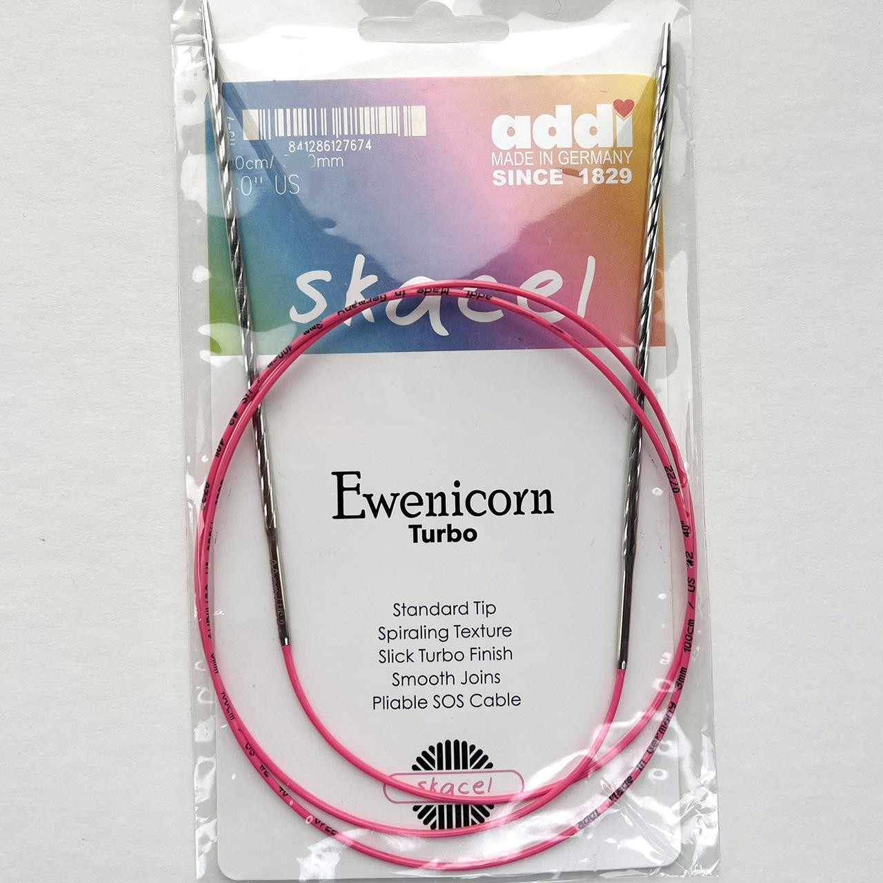 Addi Ewenicorn 40" Circ US 4 -