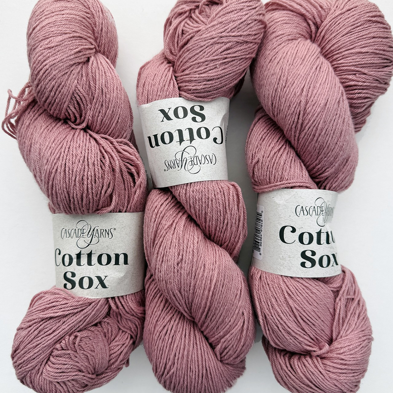 CY Cotton Sox 36 Dusty Rose - Simply Socks Yarn Company