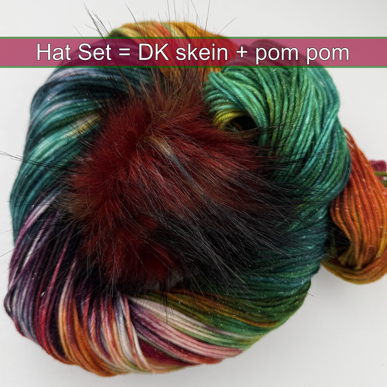 SSYC Hat Set Tinsel + Scarlet -