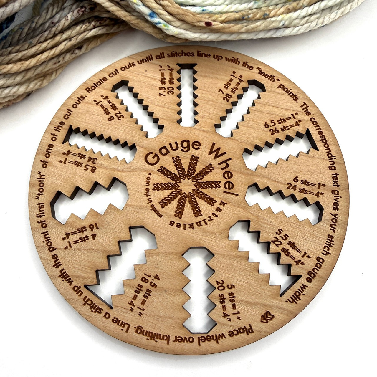 KTL Gauge Wheel Wood -