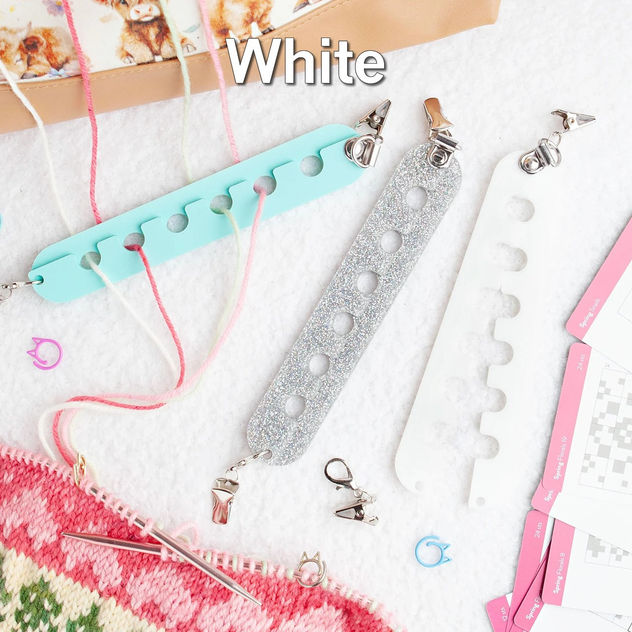 TSS Yarn Gator - White -