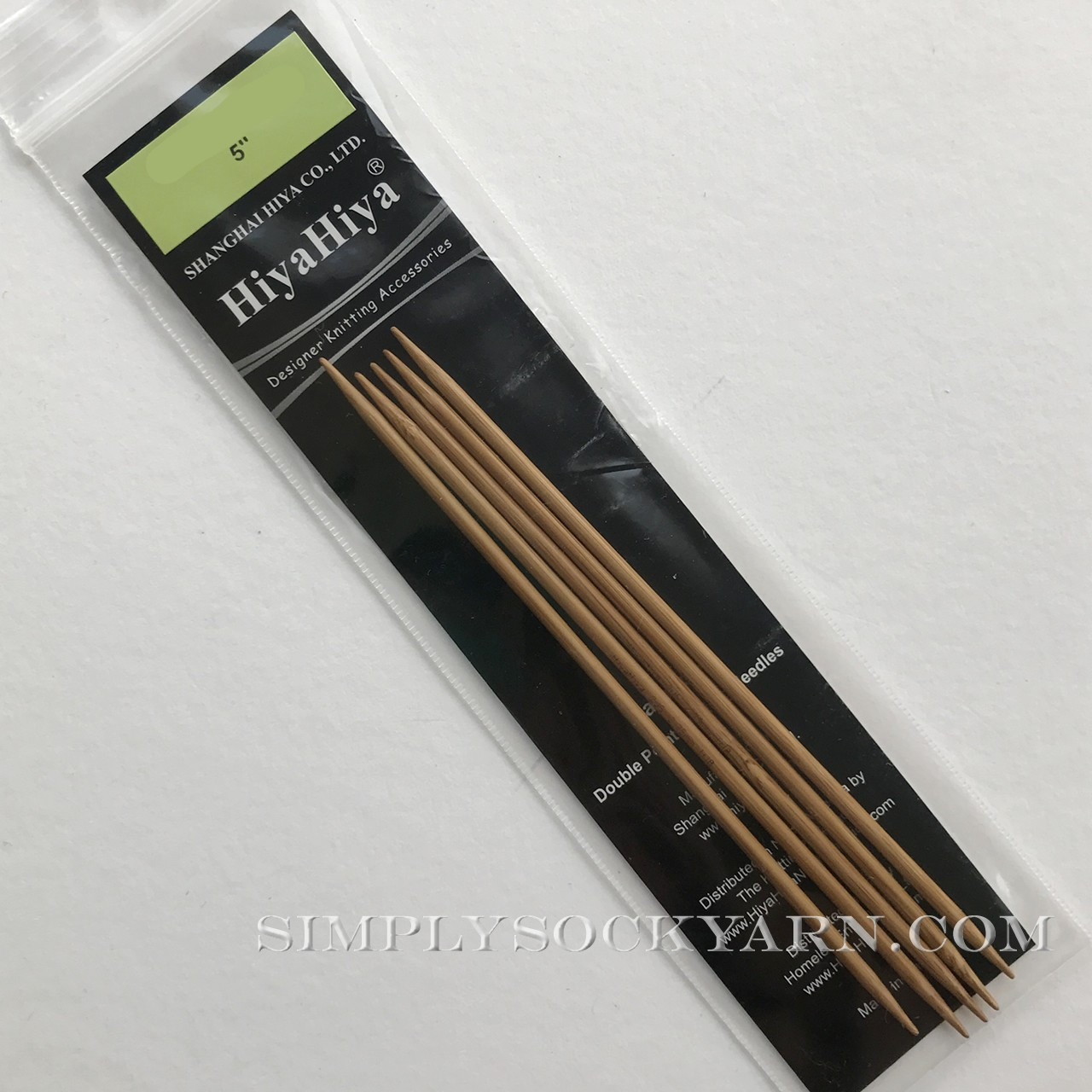 Hiya 5" DP Bamboo US 13 -