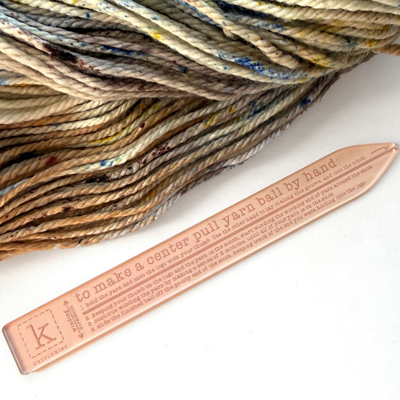 KTL Yarn Ball Wind Tool Rose -