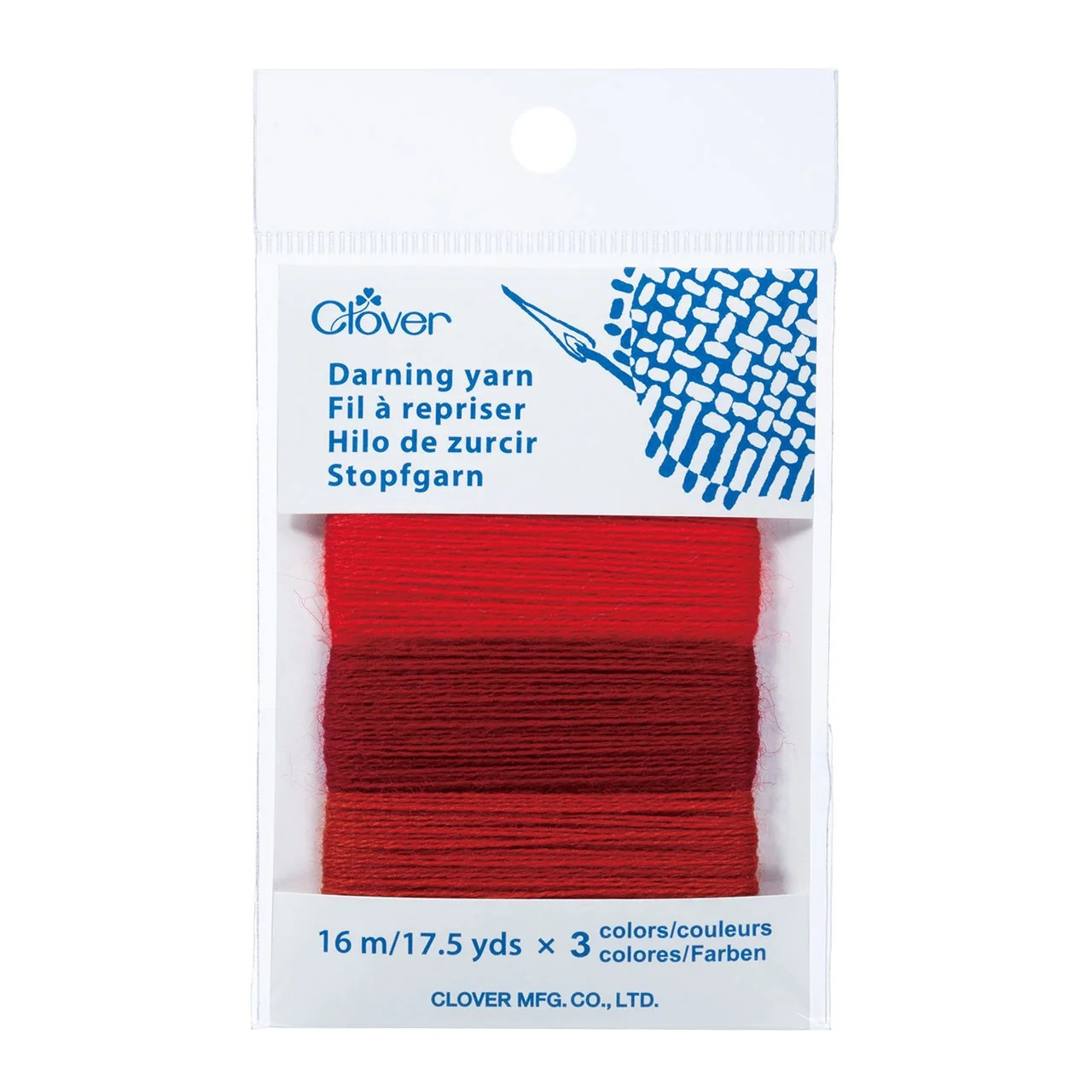 Clover Darning Yarn 7951 Red -