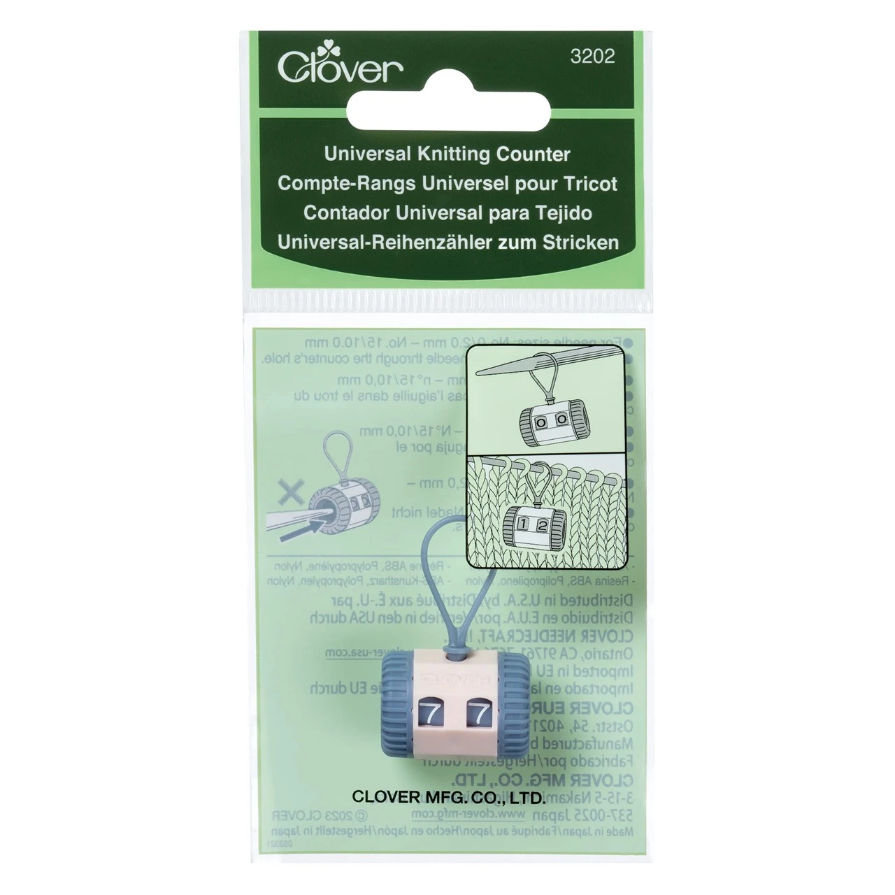 Clover 3202 Row Counter -