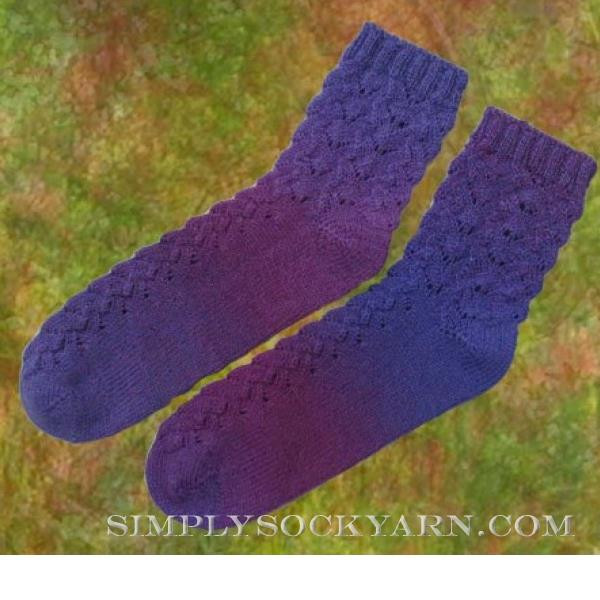 JoJoLand Dandelion Leaf Sock