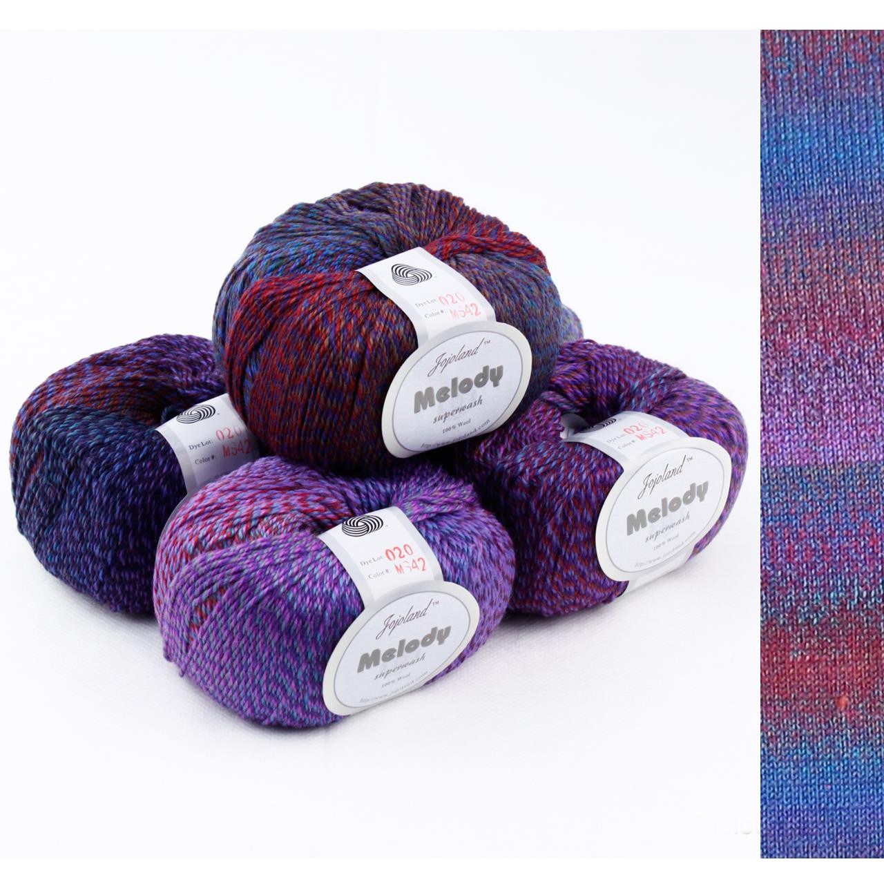 JJ Melody SW 42 Blue Viola - Simply Socks Yarn Company