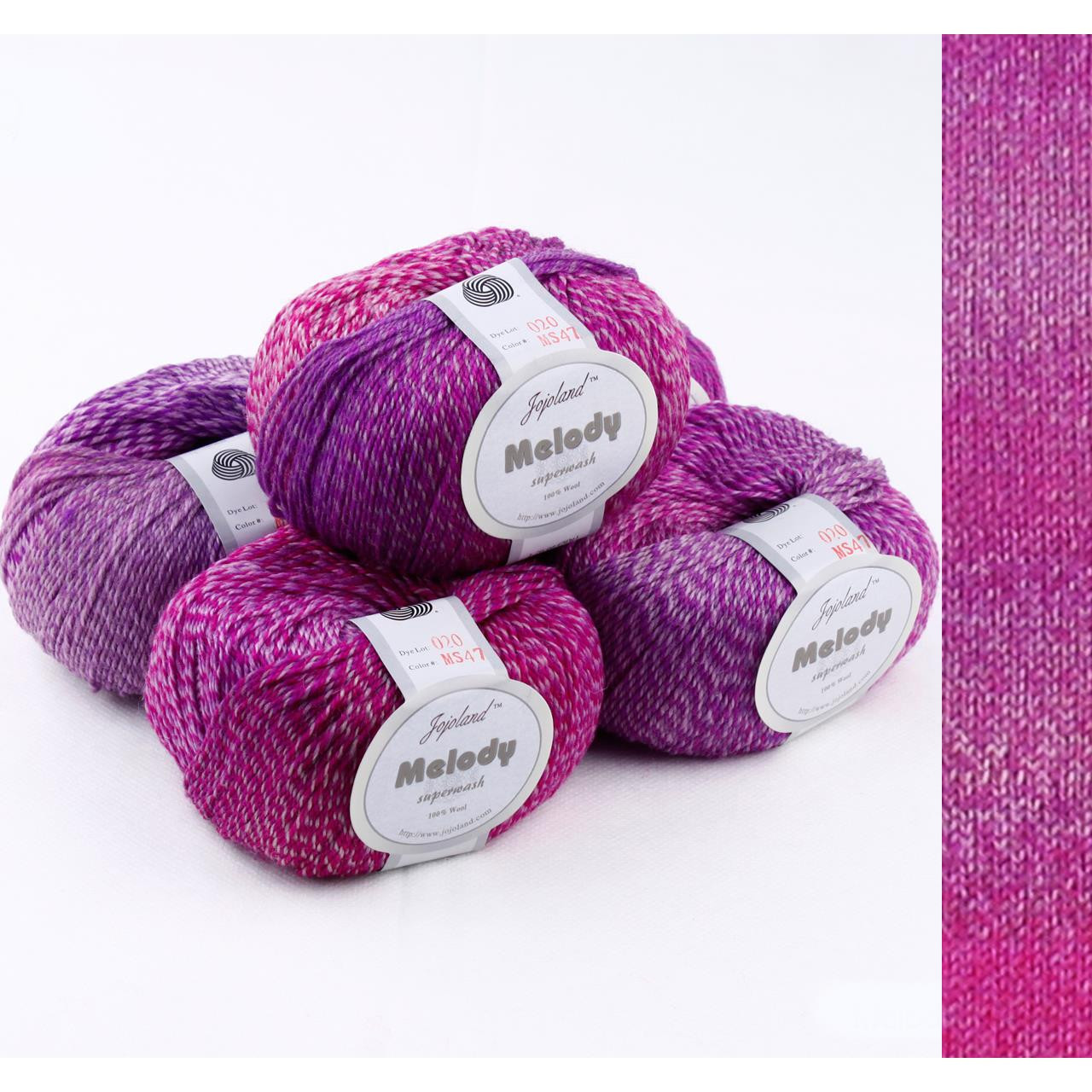 JJ Melody SW 47 Lilac Rose - Simply Socks Yarn Company