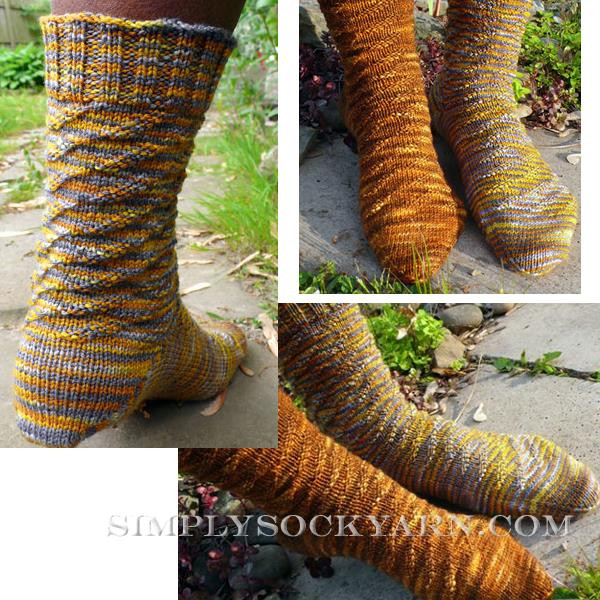 Knitspot Caterpillar Sock