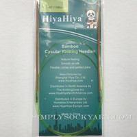Hiya 40" Circ Bamboo US 0 -