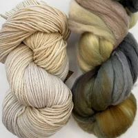 FA Thrum Mitten Kit Ivory -