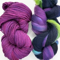 FA Thrum Mitten Kit Rad Orchid -