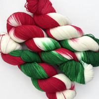 LMFA Sock I'll Meet U Mistletoe -